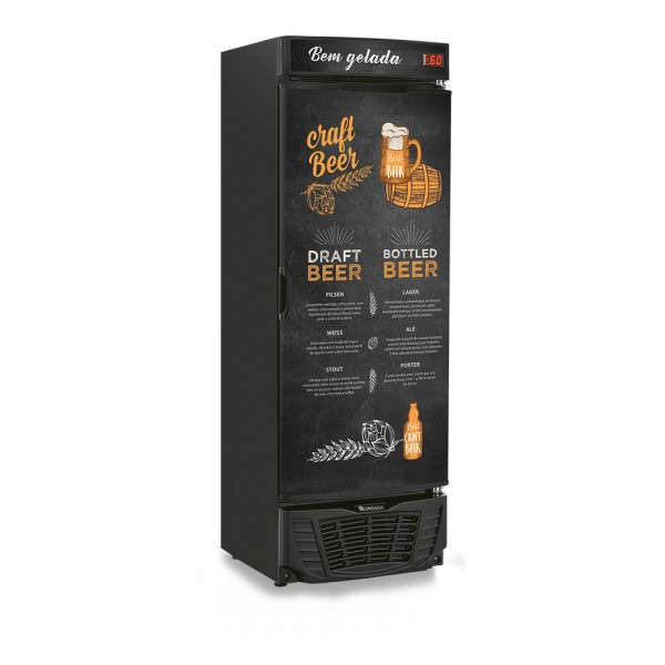 Refrigerador de Bebidas Várias Estampas Cervejeira 450l GRBA 450 GW/CB/QC/WD