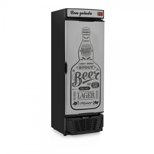 Refrigerador de Bebidas Várias Estampas Cervejeira 450l GRBA 450 GW/CB/QC/WD
