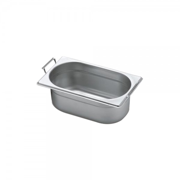 Cuba Inox Gastronômica GN 1/4 de 65 mm com Alça 