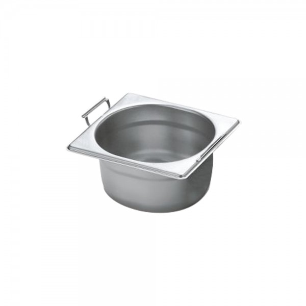 Cuba Inox Gastronômica GN 1/6 de 65 mm com Alça 