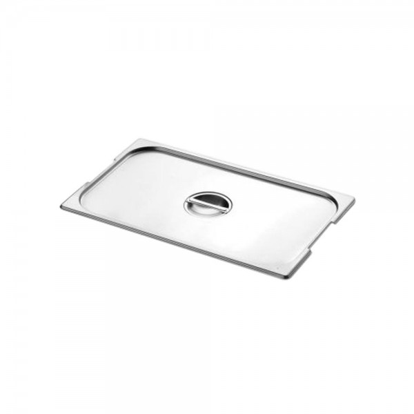 Tampa de Inox 1/1 com Recorte para Cuba de Inox co...