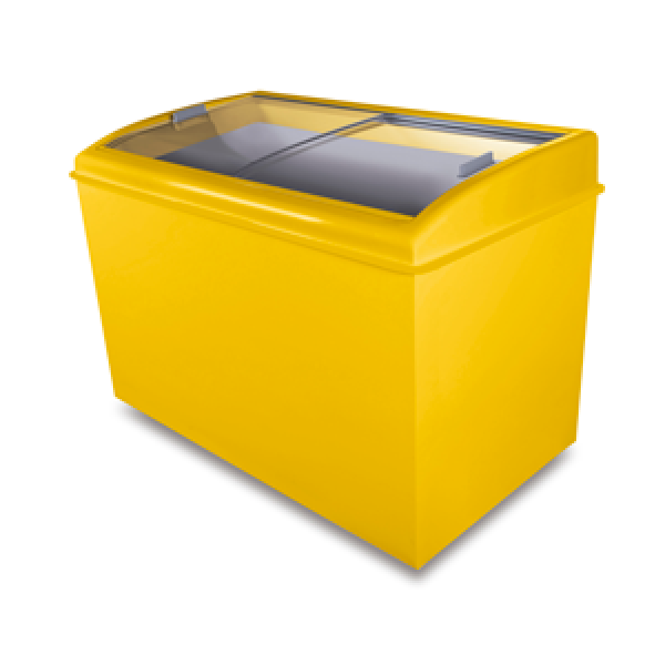 FREEZER HORIZONTAL TRIPLA AÇÃO LINHA COLORS FH 400C