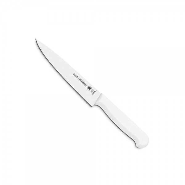 Faca Tramontina de Carne 6 com 15 cm Cabo Branco 